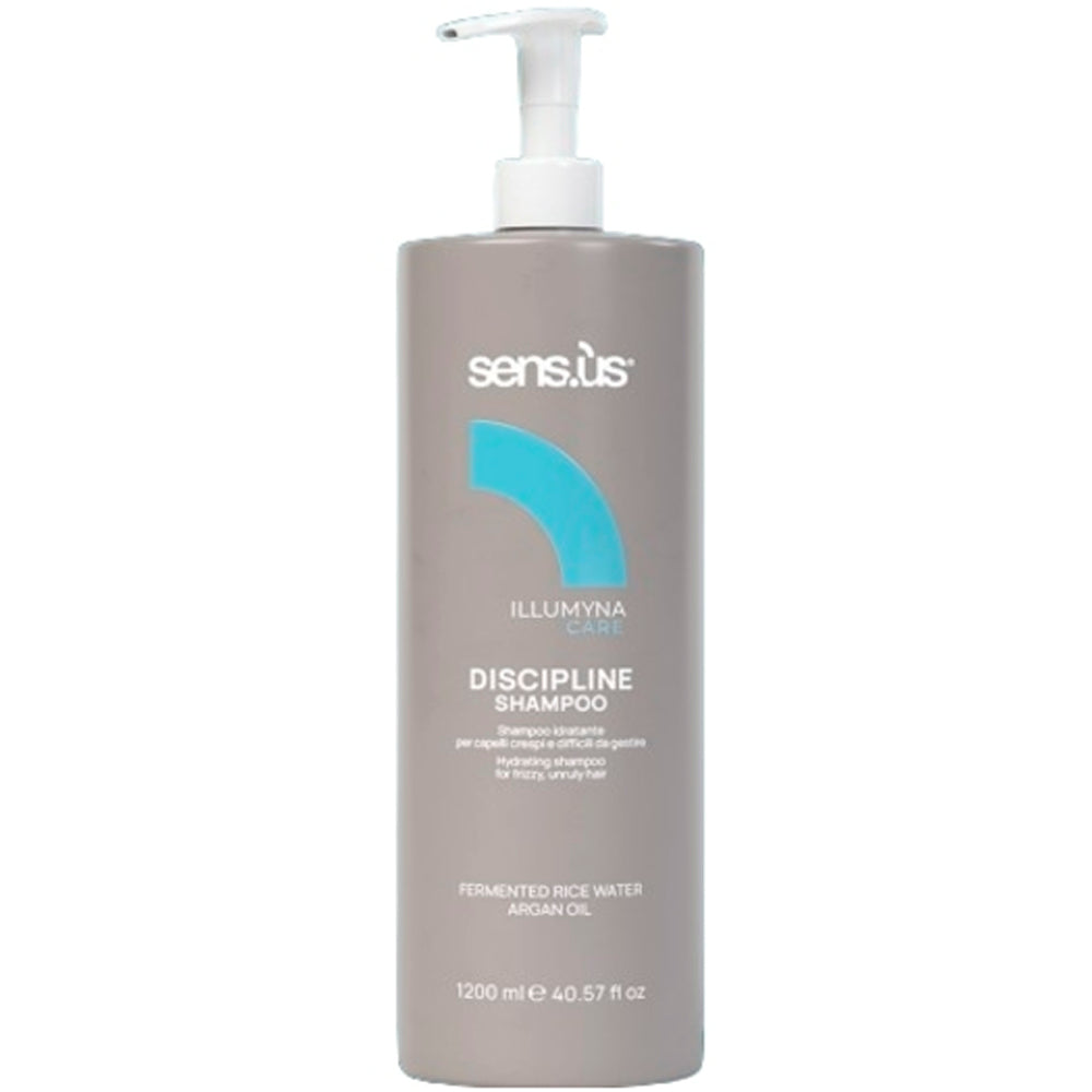 Живильний шампунь для пухнастого волосся - Sens.ùs Illumyna Care Discipline Shampoo