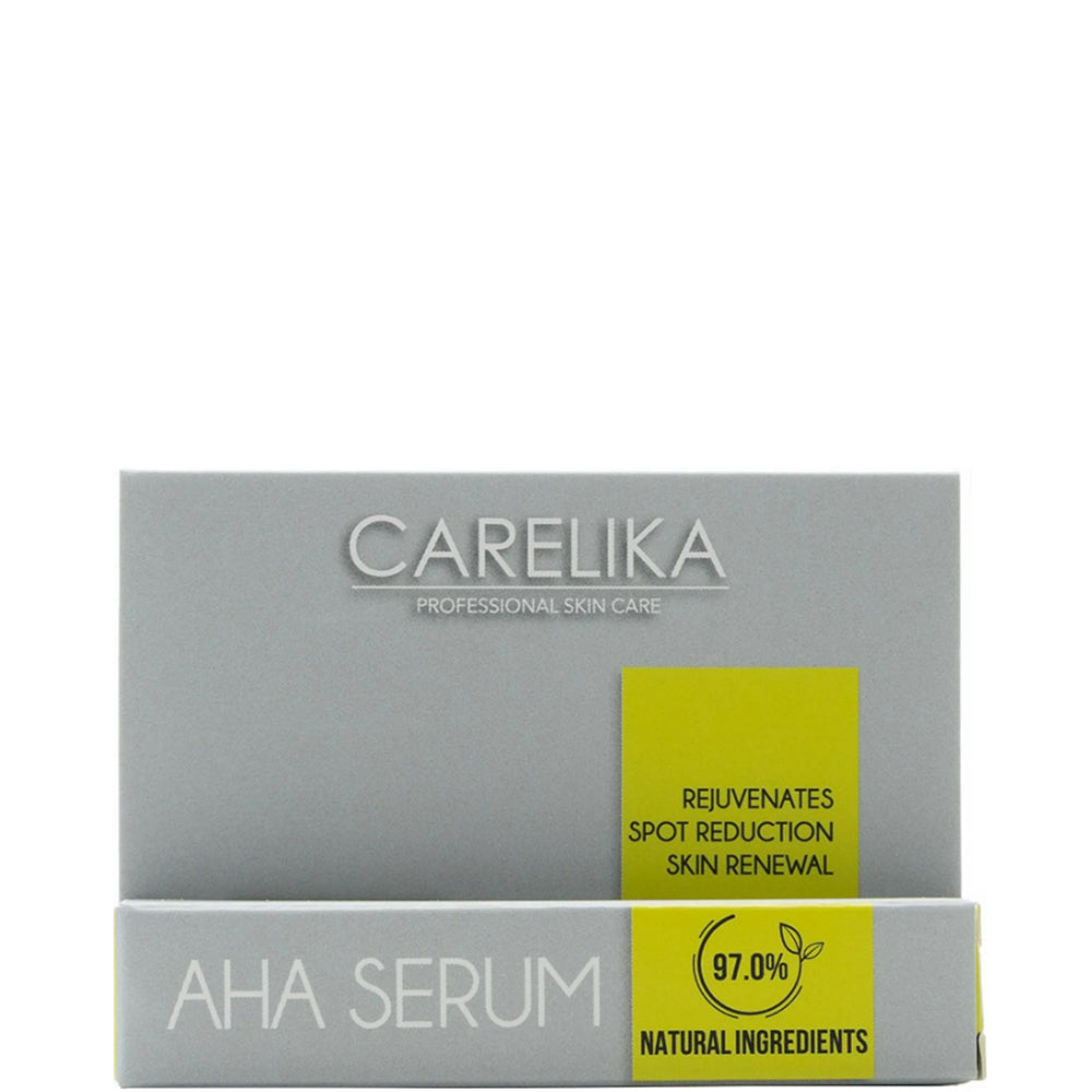 Сироватка для обличчя з AHA-кислотами (міні)- Carelika AHA Serum