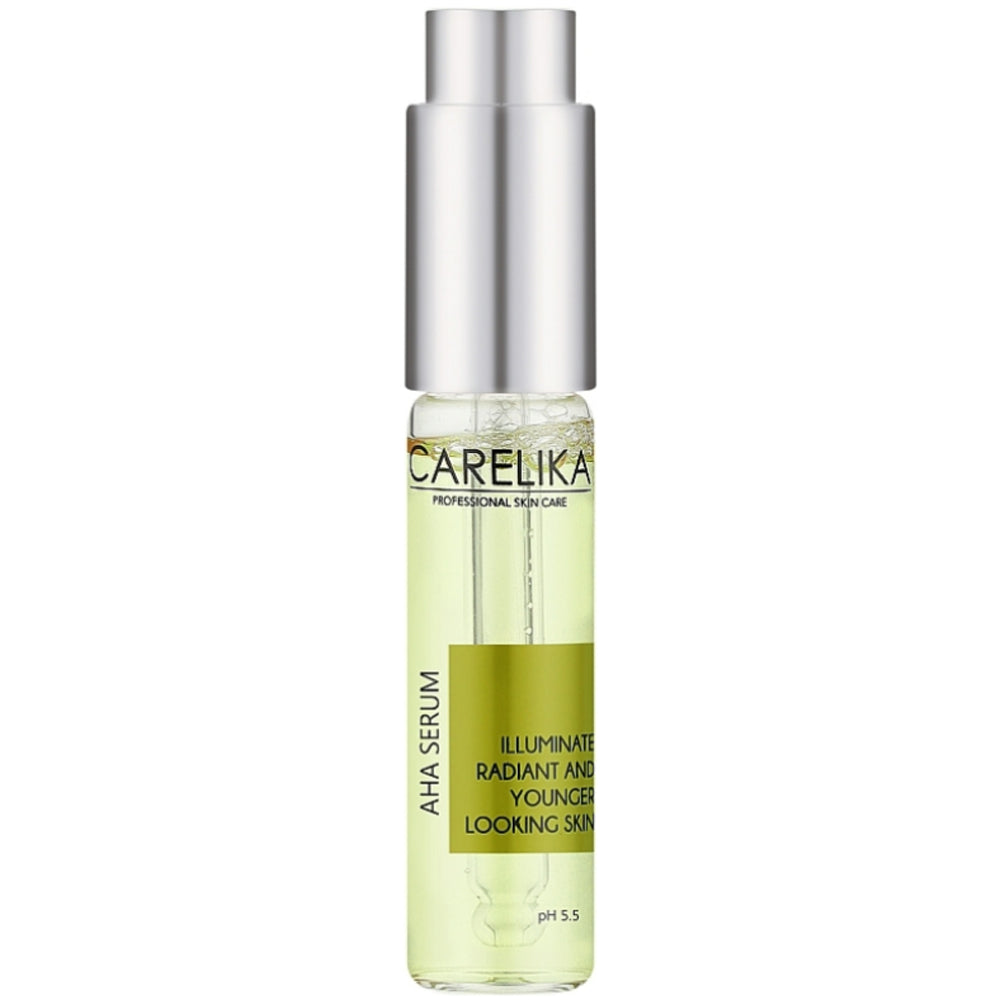 Сироватка для обличчя з AHA-кислотами (міні)- Carelika AHA Serum
