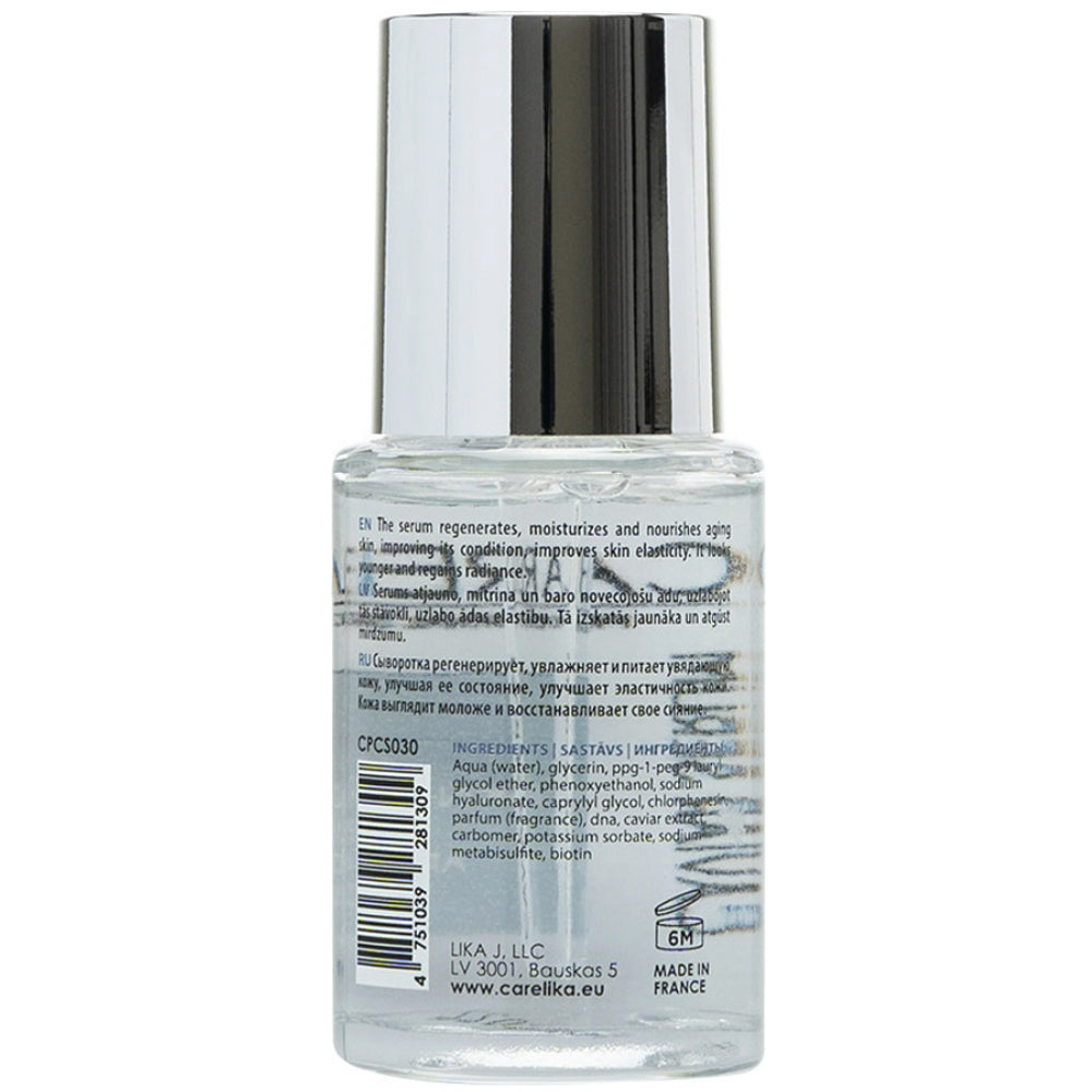 Сироватка для обличчя антивікова з ікрою - Carelika Caviar Serum