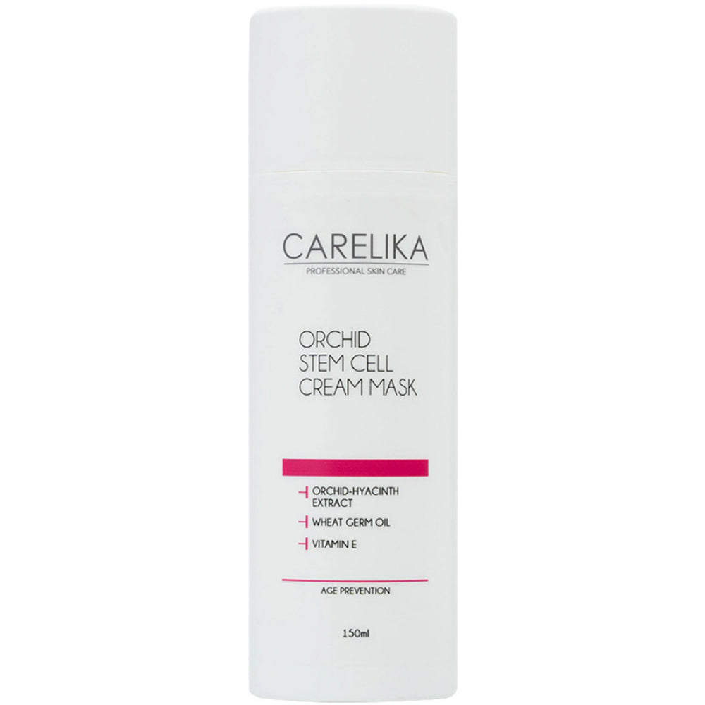 Крем-маска для обличчя зі стовбуровими клітинами орхідеї - Carelika Orchid Stem Cell Cream Mask