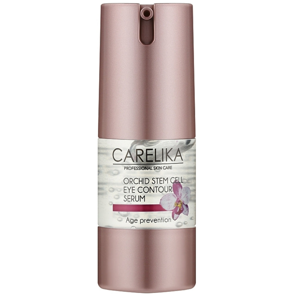 Сироватка для шкіри навколо очей зі стовбуровими клітинами орхідеї - Carelika