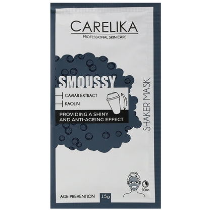 Маска-шейкер для обличчя з ікрою - Carelika Smoussy Shaker Mask