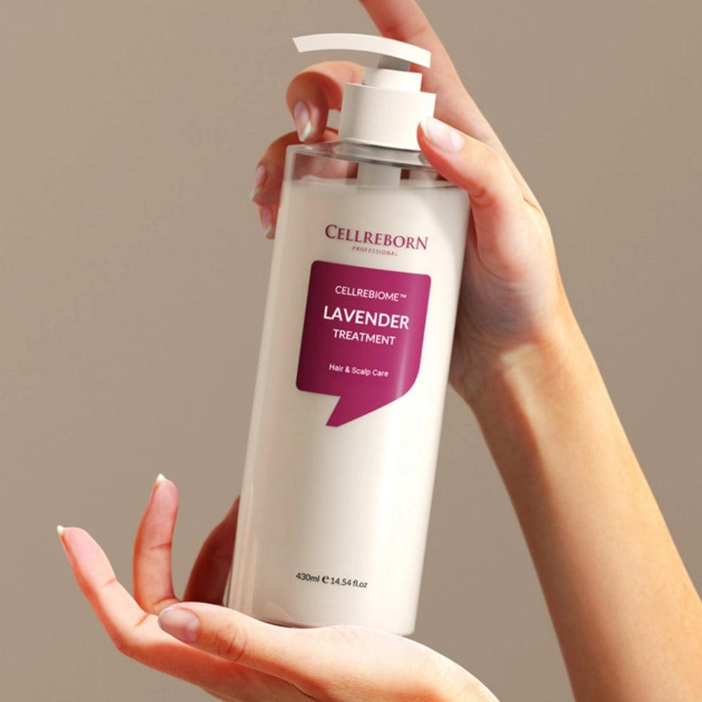 Живильна маска для відновлення волосся з лавандою - Cellreborn Cellrebiome 5