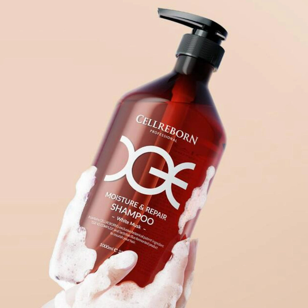 Зволожуючий шампунь для пошкодженого волосся з протеїновим комплексом - Cellreborn 5