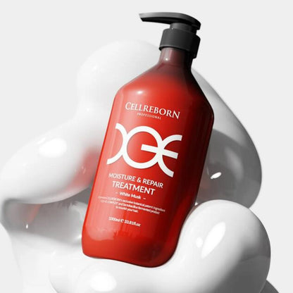 Зволожуюча маска для пошкодженого волосся з протеїновим комплексом - Cellreborn 5
