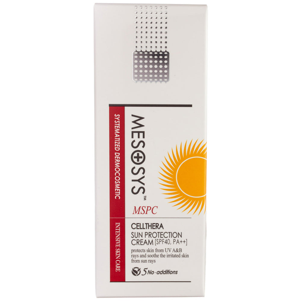 Mesosys Cellthera Sun Protection Cream SPF 40 - Сонцезахисний крем spf40