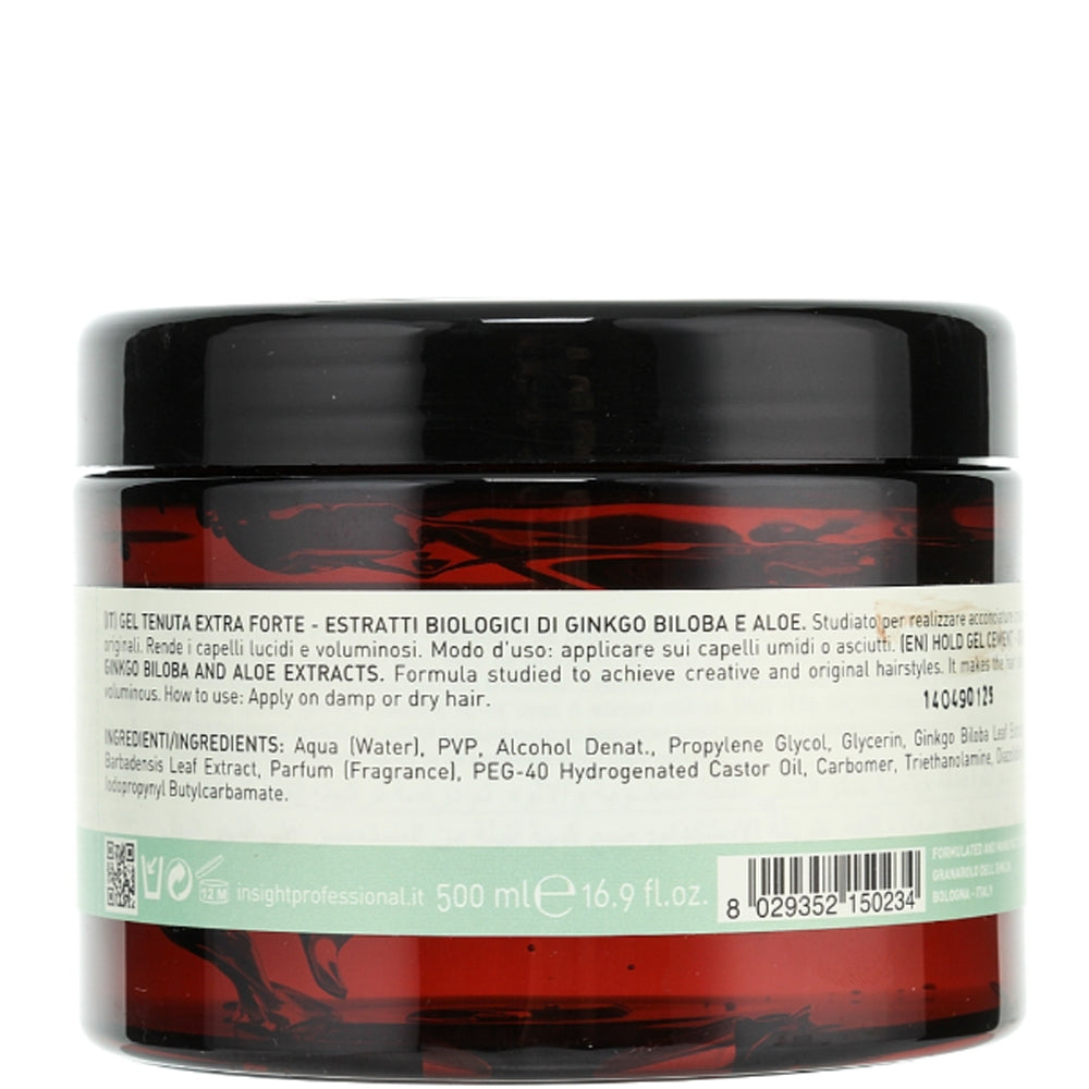 Insight Styling Hold Cement Gel - Гель екстрасильної фіксації