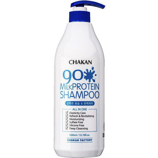 Шампунь з екстрактом молочного протеїну - Chakan Milk Protein 90% Shampoo