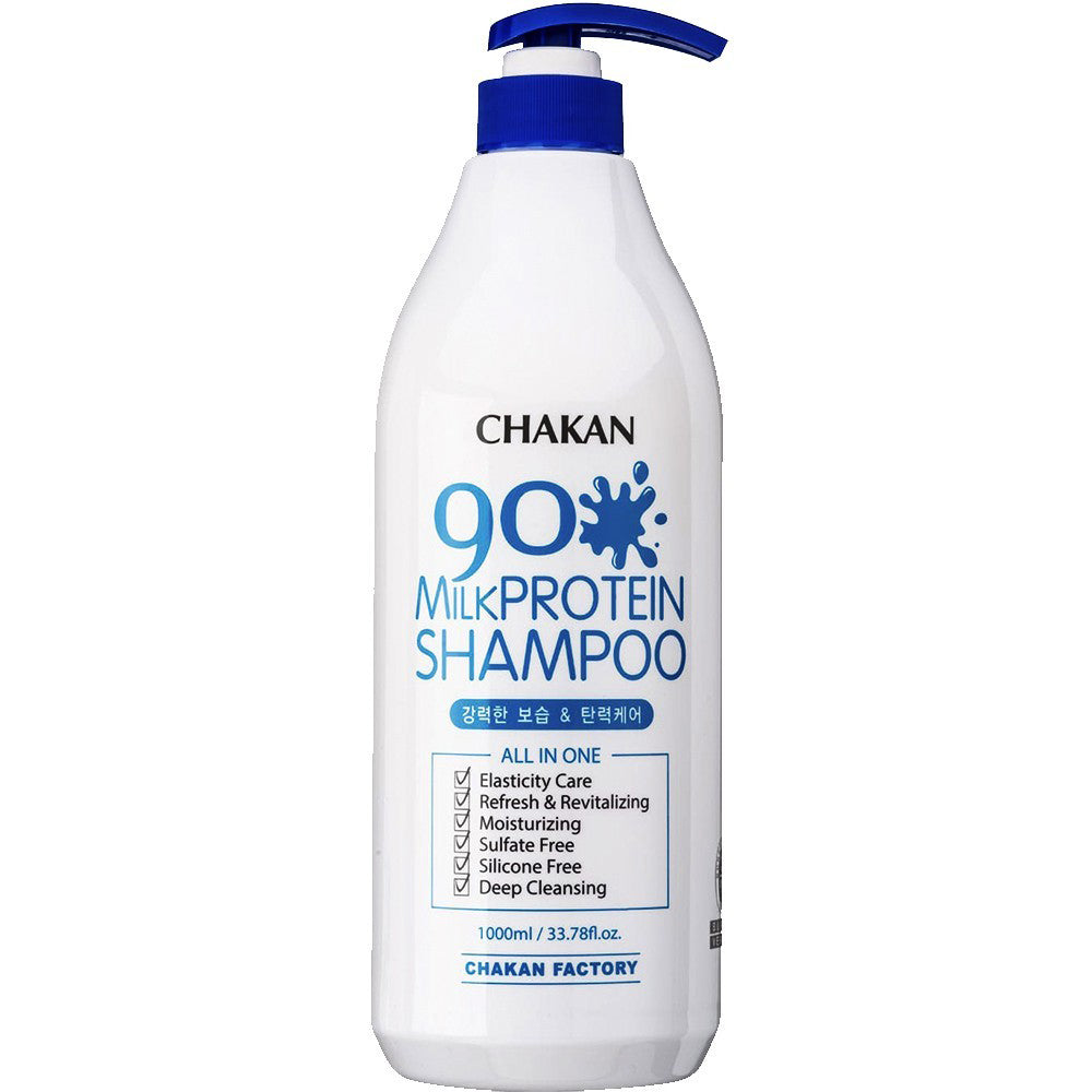 Шампунь с экстрактом молочного протеина – Chakan Milk Protein 90% Shampoo