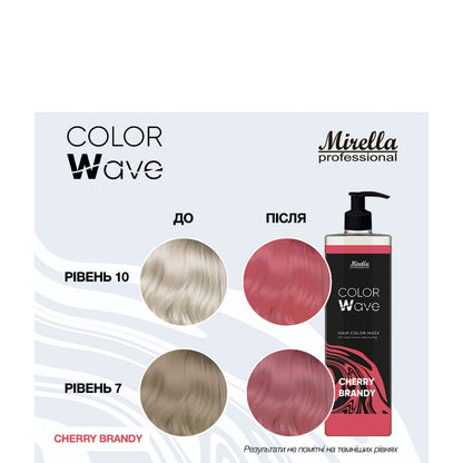 Тонуюча маска для волосся - Mirella Professional Color Wave 380 ml