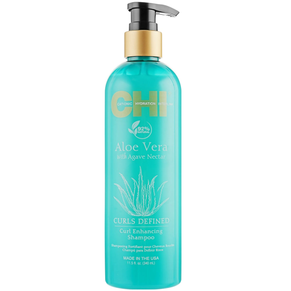 Chi Aloe Vera Curl Enhancing Shampoo - Шампунь для кучерявого волосся