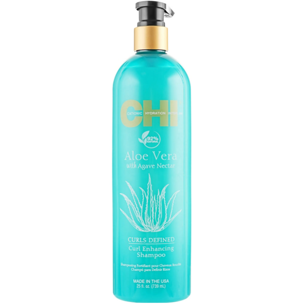 Chi Aloe Vera Curl Enhancing Shampoo - Шампунь для кучерявого волосся