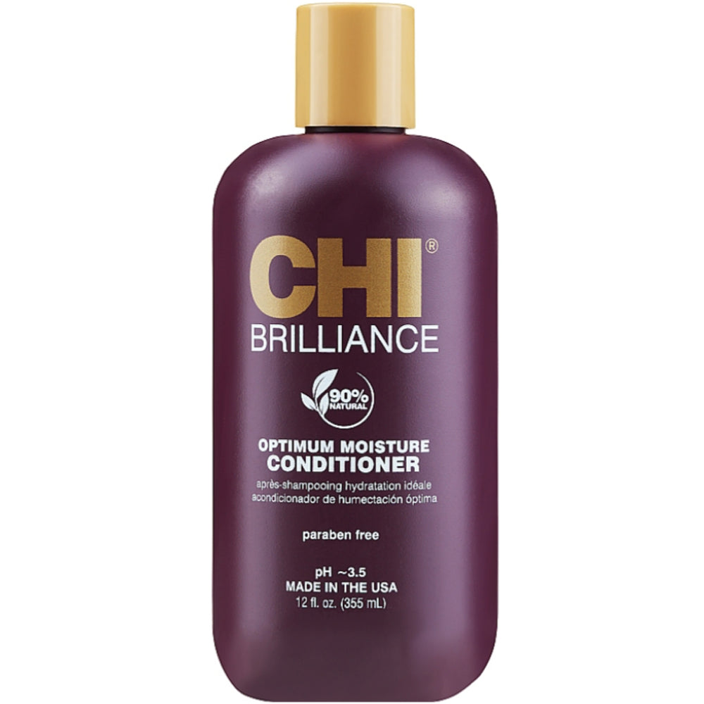 Chi Deep Brilliance Optimum Moisture Conditioner - Зволожуючий кондиціонер для пошкодженого волосся