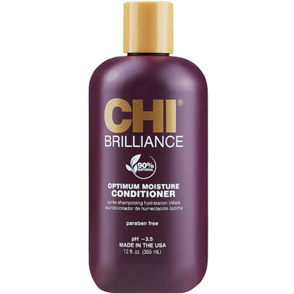 Зволожуючий кондиціонер для волосся - Chi Deep Brilliance 355 мл