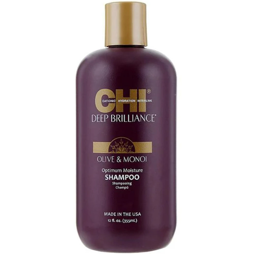 Chi Deep Brilliance Optimum Moisture Shampo - Зволожуючий шампунь для пошкодженого волосся