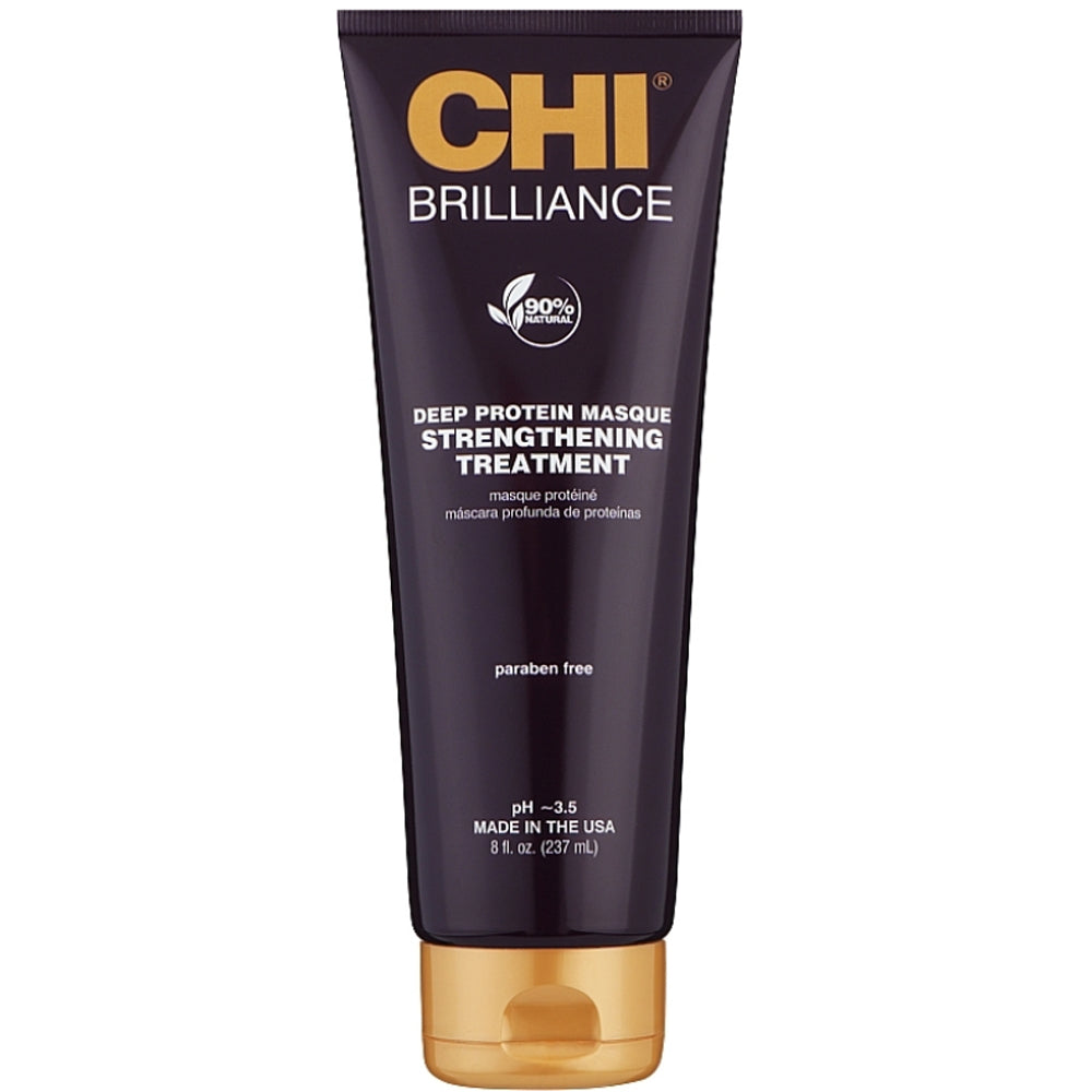 Chi Deep Brilliance Strengthening Treatment - Протеїнова маска для волосся