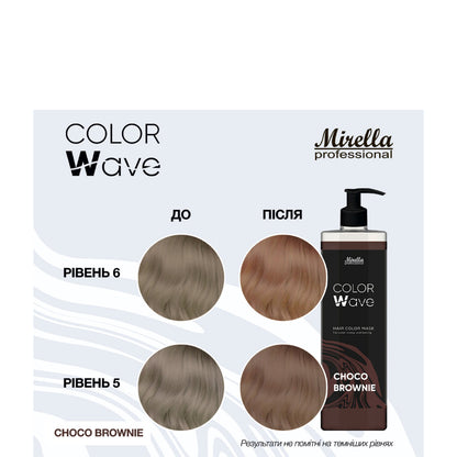 Тонуюча маска для волосся - Mirella Professional Color Wave 380 ml