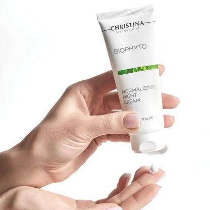 Нормалізуючий нічний крем - Christina Bio Phyto 55