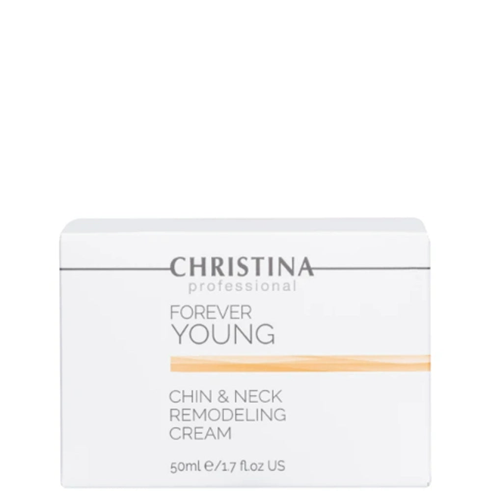 Ремоделювальний крем для контуру обличчя і шиї - Christina Forever Young упаковка