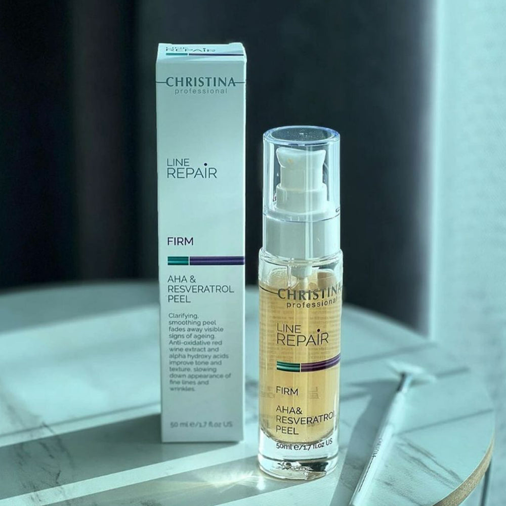 Пілінг з AHA-кислотами та ресвератролом - Christina Line Repair Firm AHA & Resveratrol Peel Пілінг з AHA-кислотами та ресвератролом - Christina Line Repair Firm AHA & Resveratrol Peel