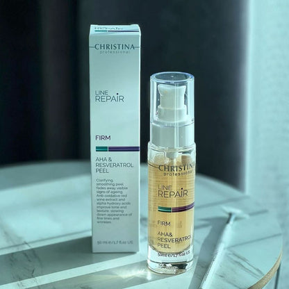 Пилинг с АНА-кислотами и ресвератролом - Christina Line Repair Firm AHA &amp; Resveratrol Peel