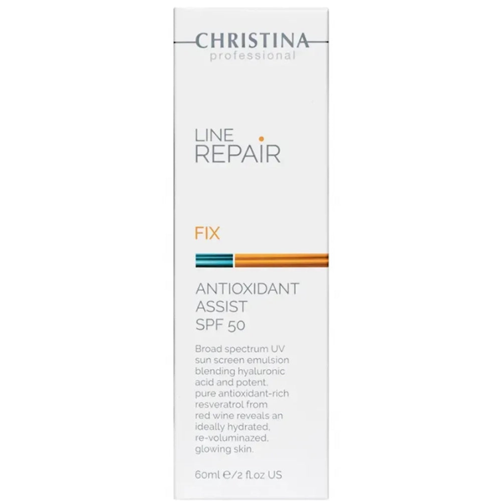 Антиоксидантний лосьйон з сонцезахистом - Christina Line Repair упаковка