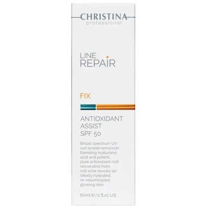 Антиоксидантний лосьйон з сонцезахистом - Christina Line Repair упаковка