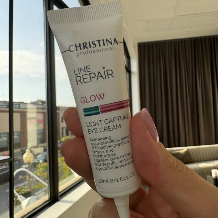 Багатофункціональний крем для шкіри навколо очей - Christina Line Repair Glow Light Capture Eye Cream