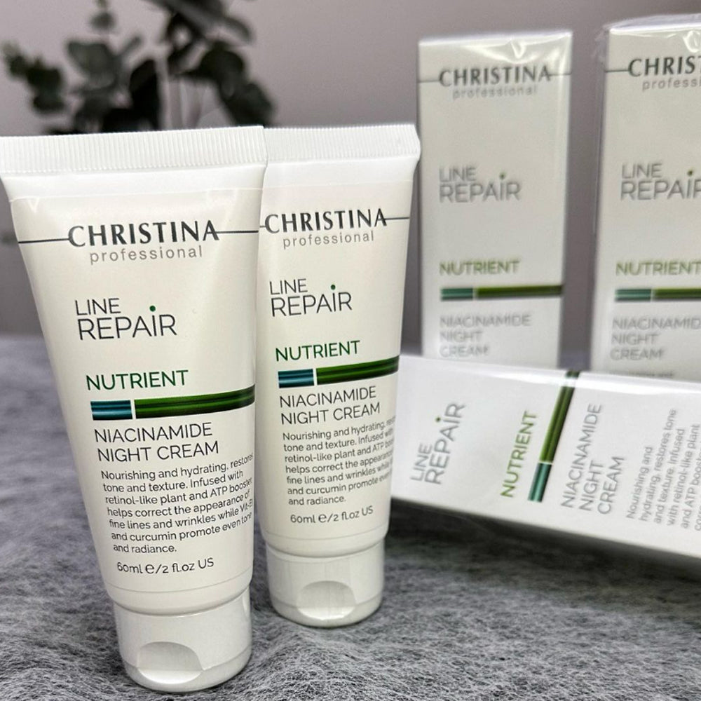 Ночной крем с ниацинамидом - Christina Line Repair Nutrient Niacinamide Night Cream