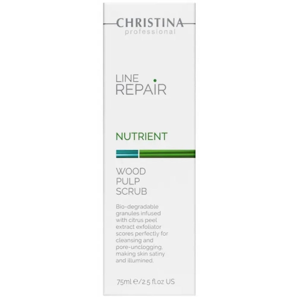 Скраб із целюлозою деревинною - Christina Line Repair упаковка