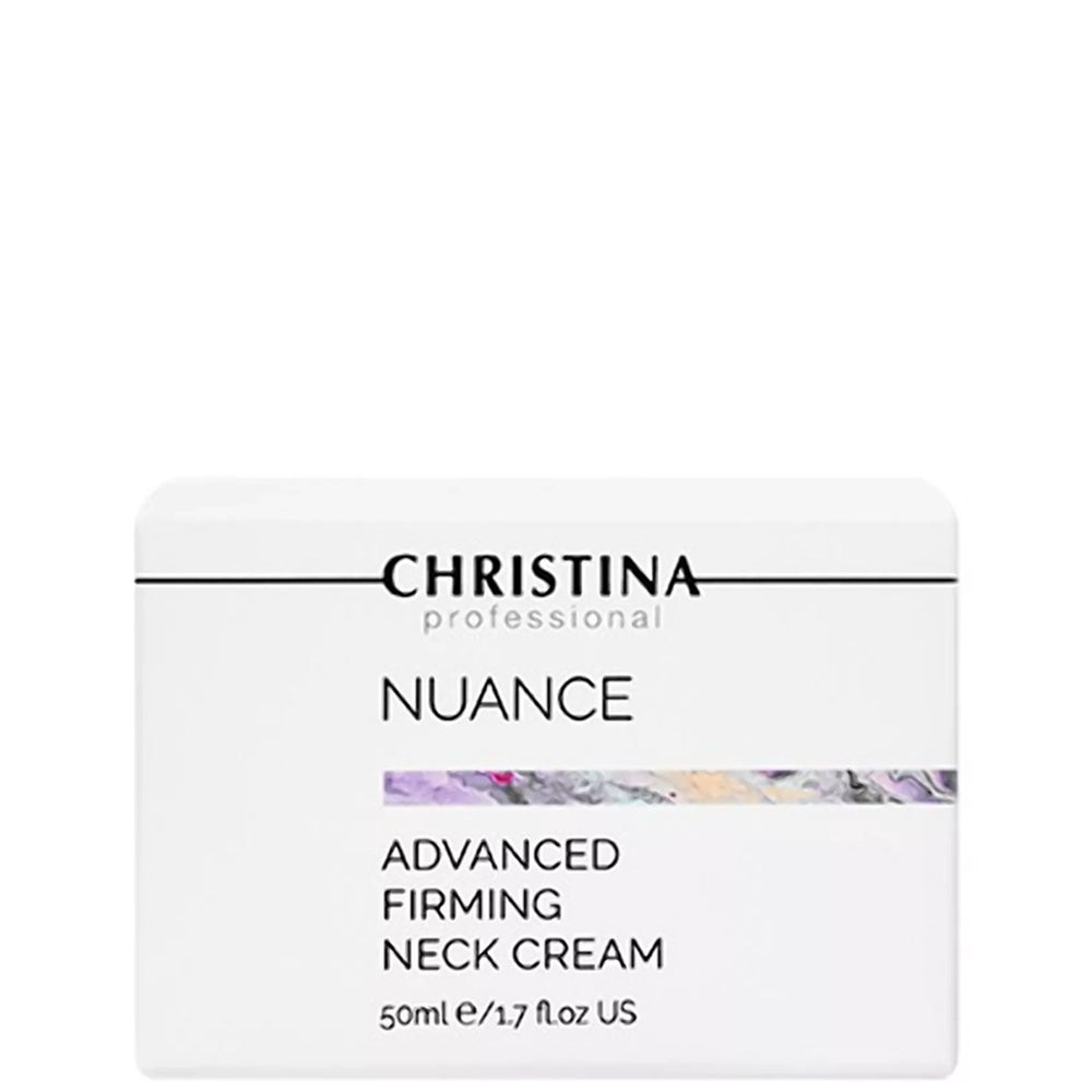 Інтенсивний крем для пружності шкіри шиї - Christina Nuance упаковка