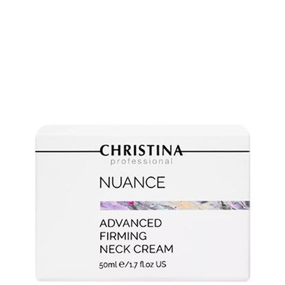 Інтенсивний крем для пружності шкіри шиї - Christina Nuance упаковка