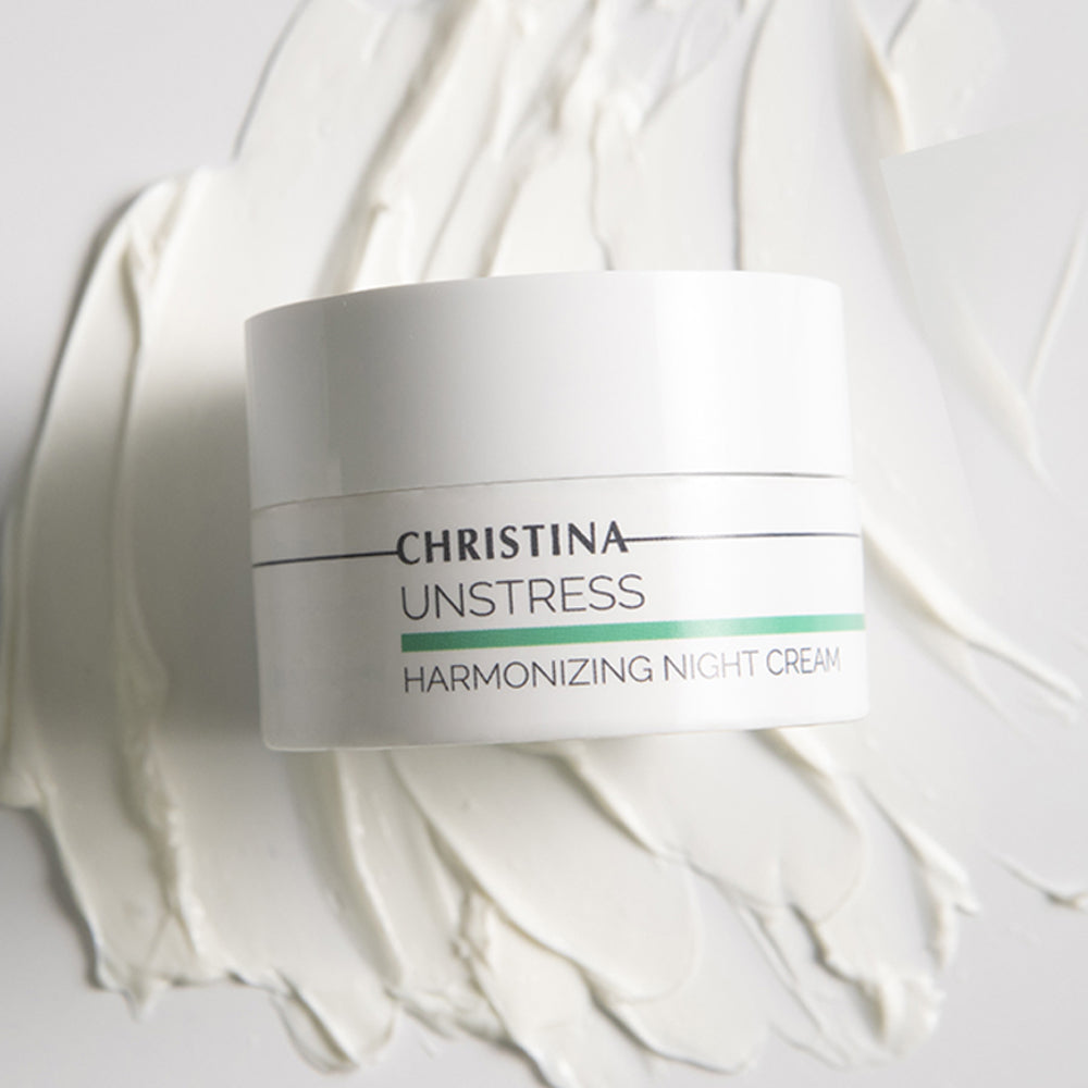 Christina Unstress Harmonizing Night Cream - Гармонізуючий нічний крем