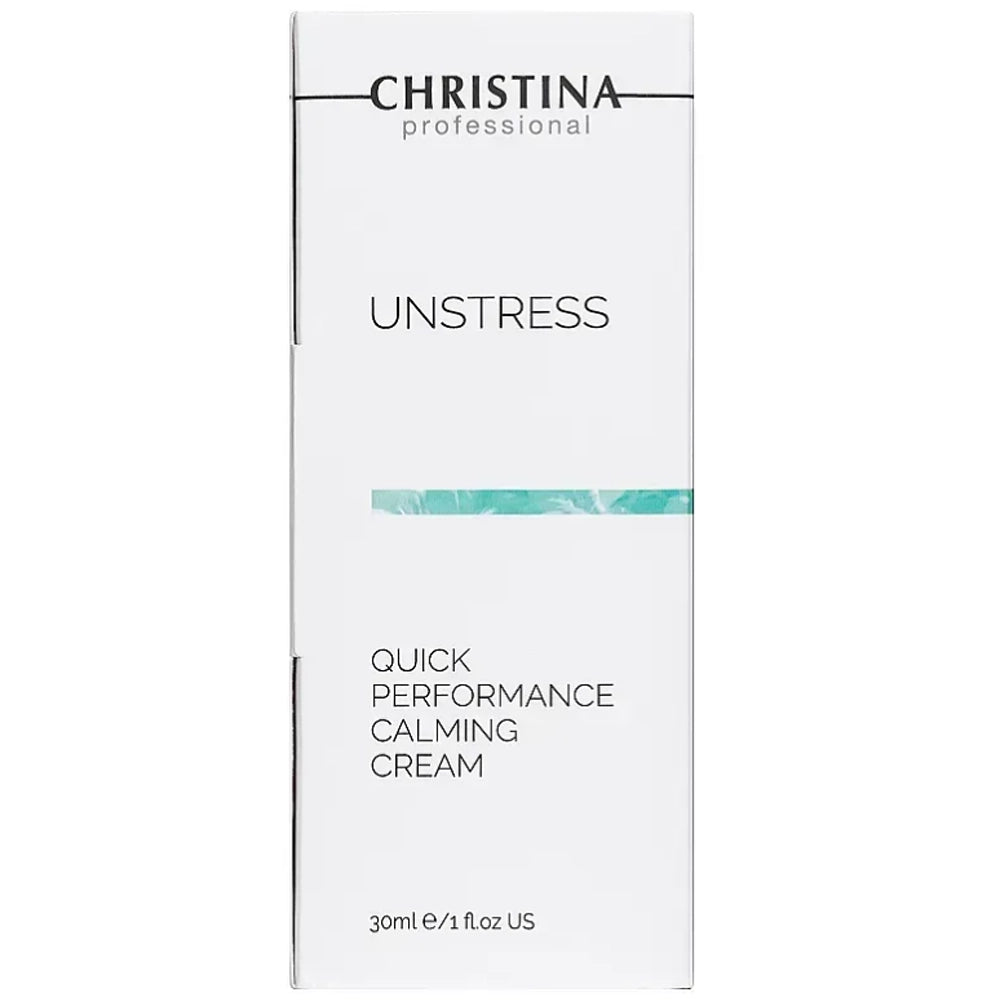 Заспокійливий крем швидкої дії - Christina Unstress упаковка