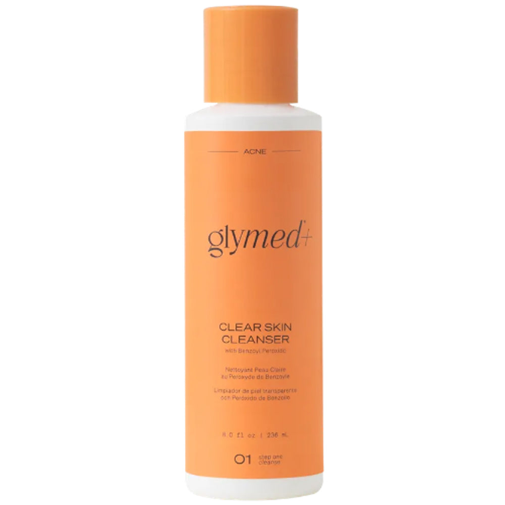 Лікувальне гелеве очищення з бензоїл пероксидом - Glymed Clear Skin Cleanser with Benzoyl Peroxide