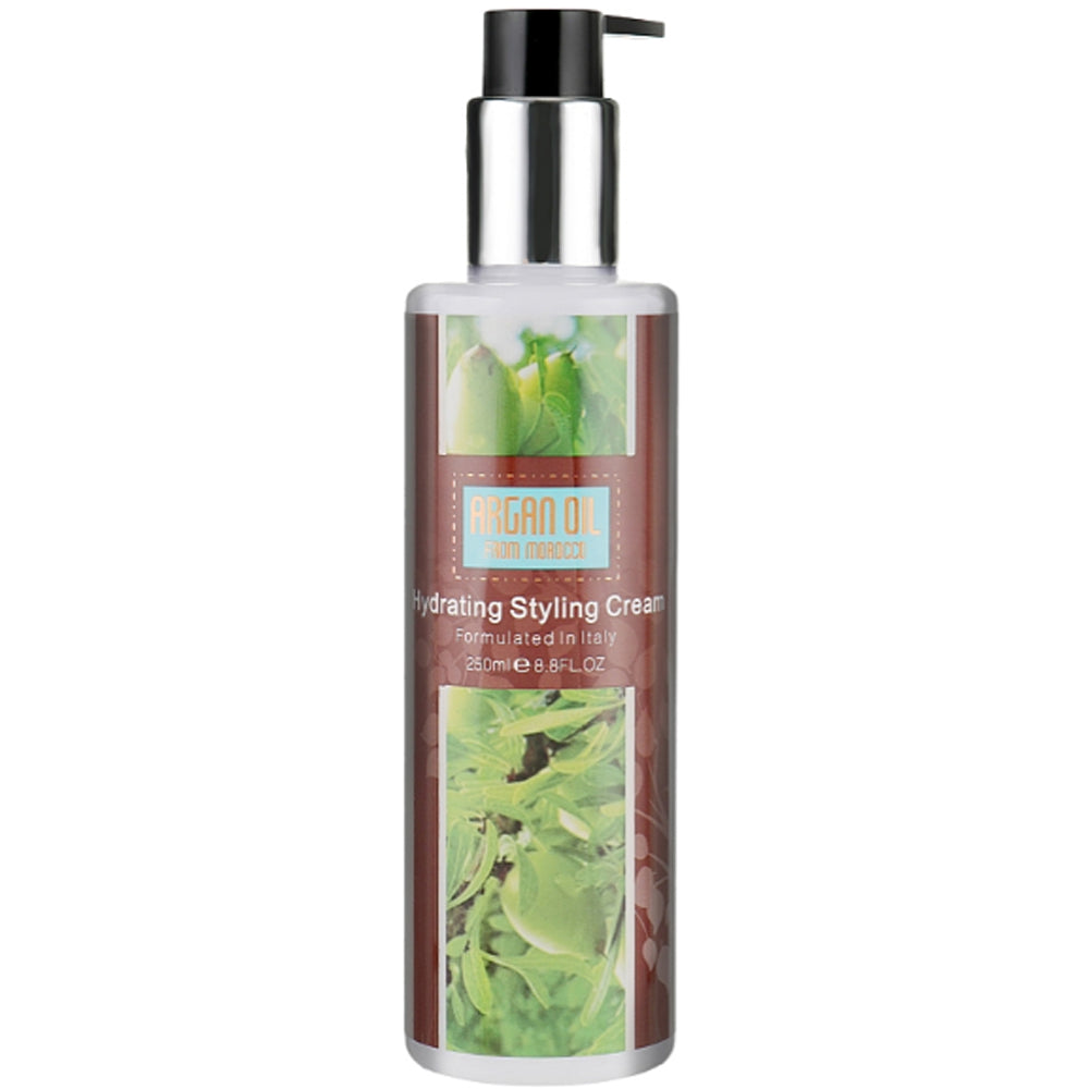 Зволожувальний крем для укладання волосся - Clever Cosmetics Morocco Argan Oil Hydrating Styling Cream