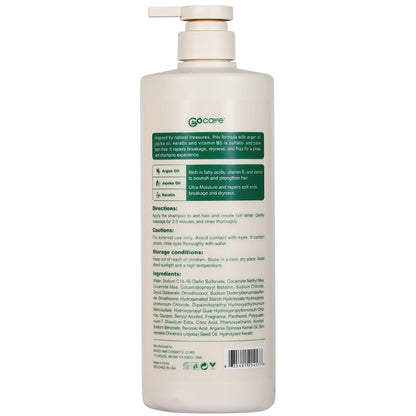 Безсульфатный шампунь для волосся - Clever Hair Cosmetics Gocare склад