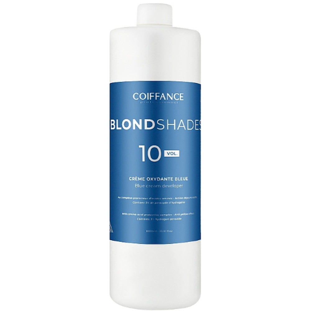 Окисник для волосся - Coiffance Professionnel Blondshades Blue Cream Developer 10 Vol