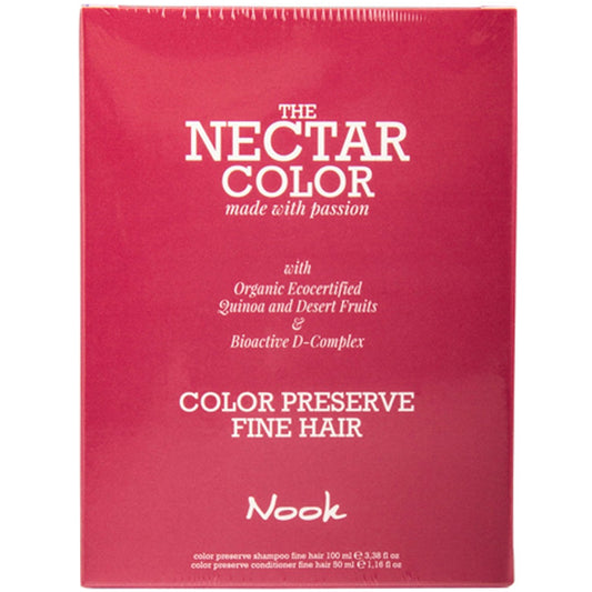 Nook The Nectar Color Preserve Shampoo — Шампунь "Стійкість кольору" для тонкого і нормального волосся