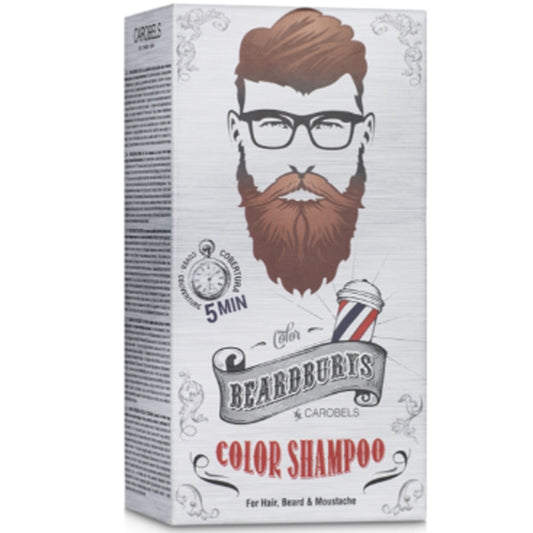 Beardburys Color Shampoo 9G - Шампунь камуфлирующий для головы, бороды и усов Серый