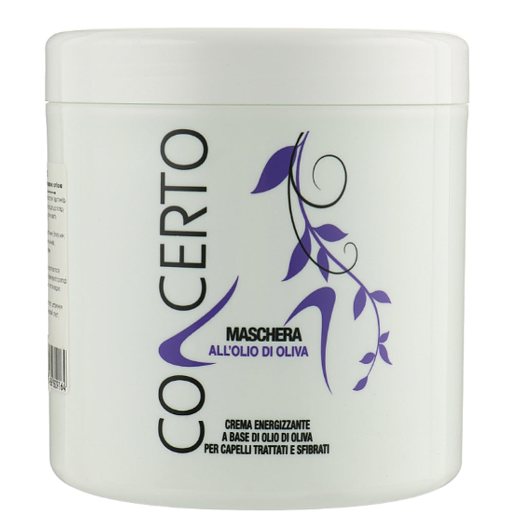 Маска энергетическая с оливковым маслом для всех типов волос - Punti di Vista Concerto
