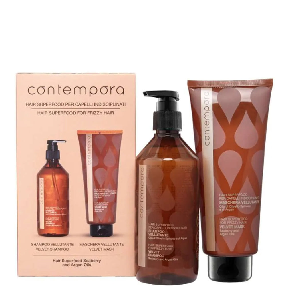 Набір для гладкості волосся - Contempora Velvet Set