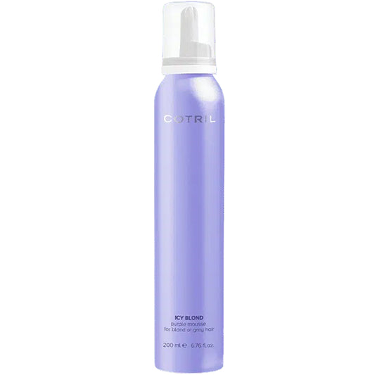 Фиолетовый увлажняющий мусс - Cotril Icy Blond Purple Mousse