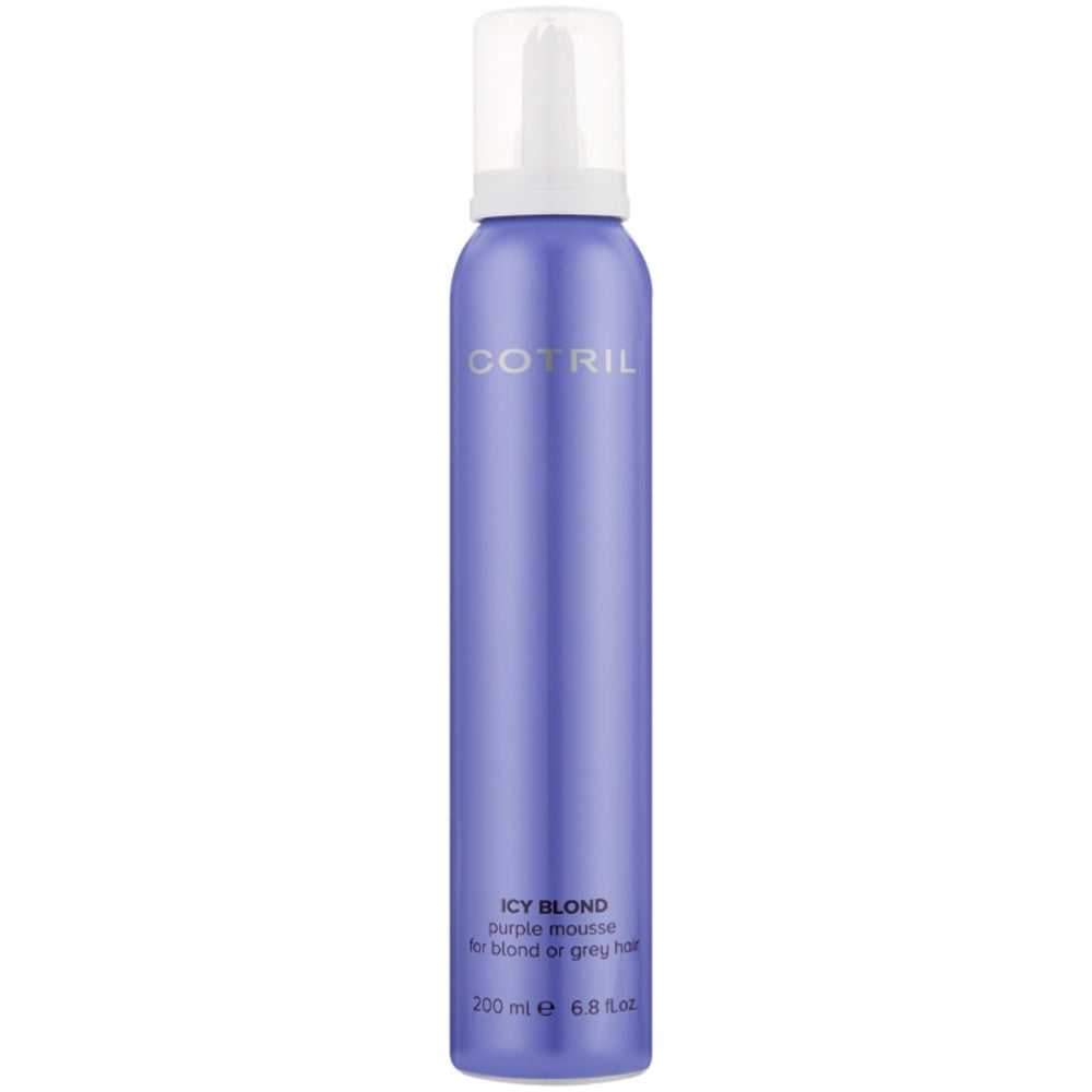 Фіолетовий мус для світлого волосся - Cotril Icy Blond