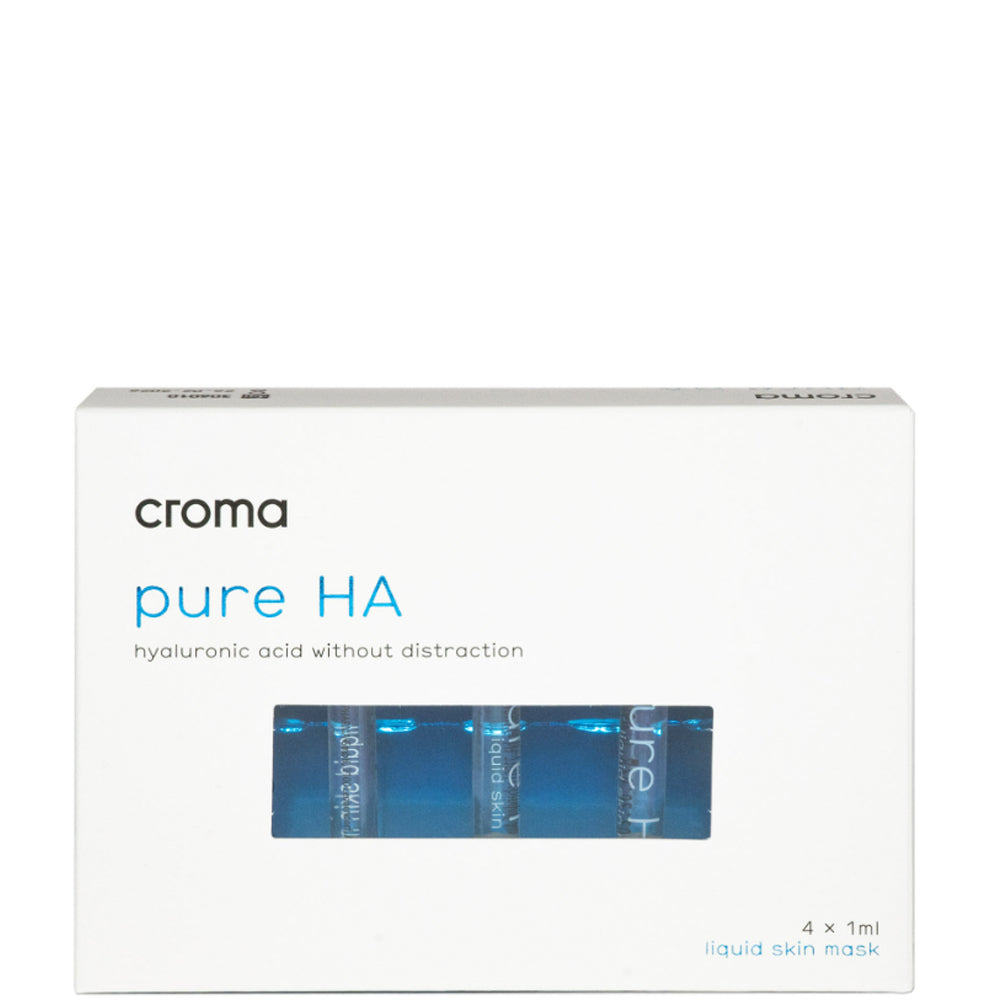 Бустер для обличчя з гіалуроновою кислотою - Croma Liquid Skin Mask Pure HA