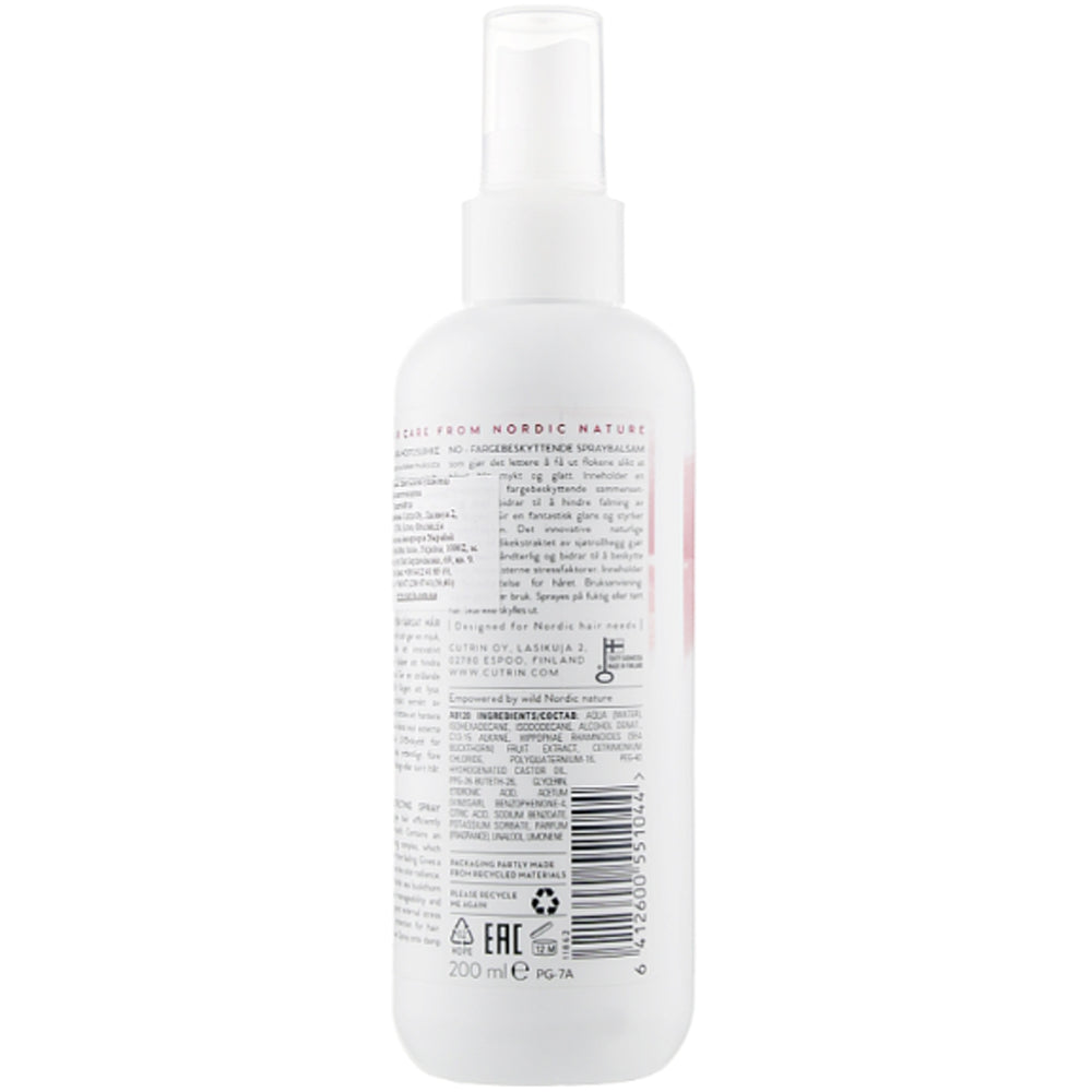 Спрей-кондиціонер для волосся - Cutrin Ainoa Color Vinegar Spray