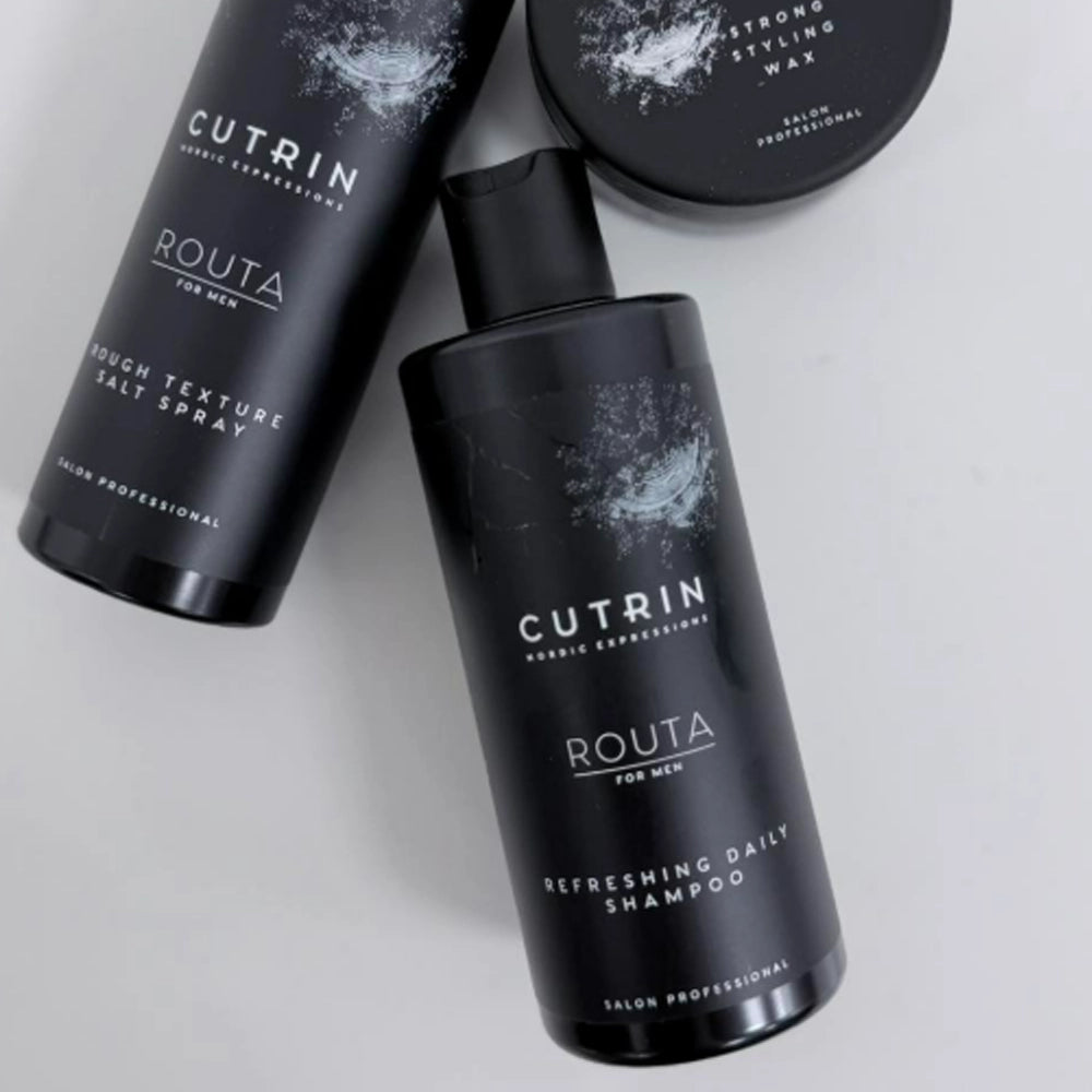 Cutrin Routa Refreshing Daily Shampoo - Освіжаючий шампунь для чоловіків 5