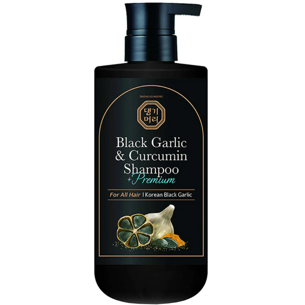 Відновлюючий шампунь для волосся з чорним часником - Daeng Gi Meo Ri Black Garlic &amp; Curcumin Shampoo