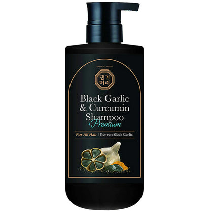 Відновлюючий шампунь для волосся з чорним часником - Daeng Gi Meo Ri Black Garlic &amp; Curcumin Shampoo